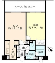 ヒューリック目黒三田 514 間取り図