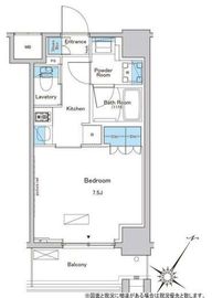 ルフォンプログレ南大塚 802 間取り図