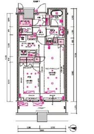 目黒第一マンションズ 815 間取り図