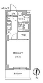 ドゥーエ南千住 203 間取り図