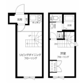 ラピス原宿3 4F1 間取り図