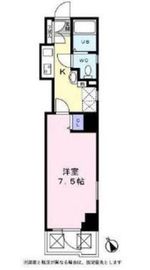 グリーンハウス八丁堀 202 間取り図
