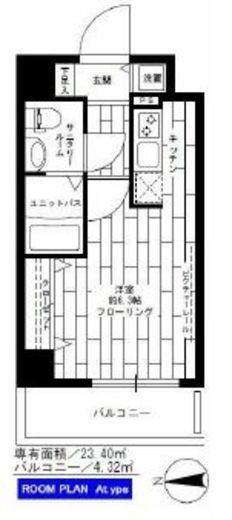 ステージファースト南麻布 3階 間取り図