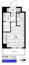 ステージファースト南麻布 3階 間取り図