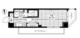 ステージグランデ神楽坂 7階 間取り図