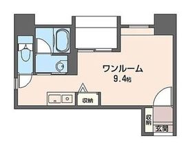 エスティメゾン恵比寿 1001 間取り図