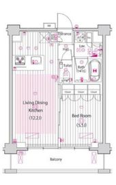 ガーラ大井町グランドステージ 3階 間取り図