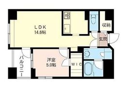 新宿グランドプラザ 4階 間取り図