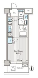オアーゼ品川レジデンス 508 間取り図