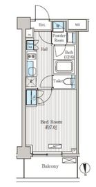 オアーゼ品川レジデンス 528 間取り図