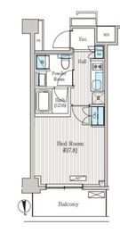 オアーゼ品川レジデンス 524 間取り図