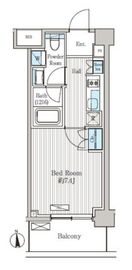 オアーゼ品川レジデンス 501 間取り図