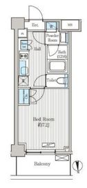 オアーゼ品川レジデンス 536 間取り図