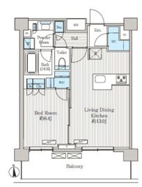 オアーゼ品川レジデンス 702 間取り図