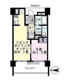 パークホームズ四谷三丁目アーバンレジデンス 3階 間取り図