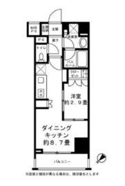 ライオンズ蔵前レジデンス 2階 間取り図