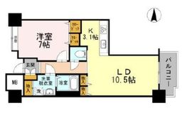 品川シーサイドビュータワー1 405 間取り図