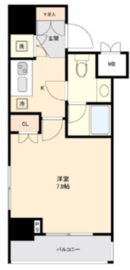 セジョリ目黒 10階 間取り図