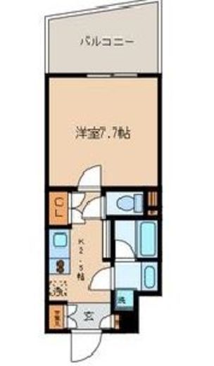 ナーベルお茶の水 717 間取り図