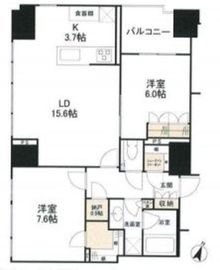 パークホームズ日本橋三越前ザ・レジデンス 11階 間取り図