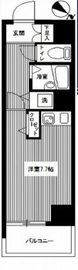 ヴェルト日本橋シティ 3階 間取り図