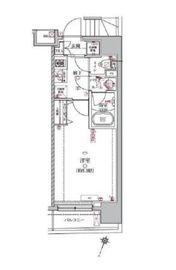 アルテシモルーナ 2階 間取り図