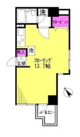 グリーンパーク日本橋浜町 6階 間取り図