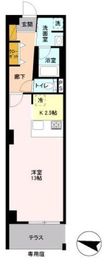 ロイヤルパークス梅島 102 間取り図