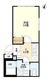 ウェルスクエアイズム都立大学 103 間取り図