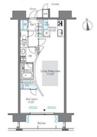 ロイヤルパークス西新井 317 間取り図