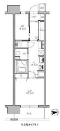 ロイヤルパークス西新井 1132 間取り図