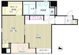 レオーネ三越前 402 間取り図