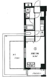 シェル中野弥生町 703 間取り図