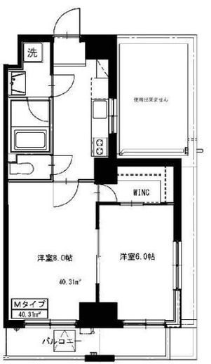 シェル中野弥生町 706 間取り図