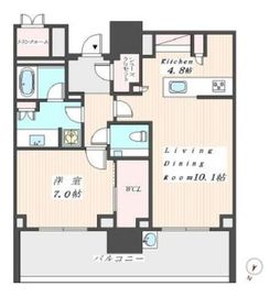 ザ・パークハウス渋谷南平台 7階 間取り図