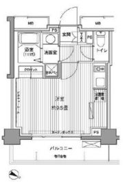 ヒューリックレジデンス茗荷谷 209 間取り図