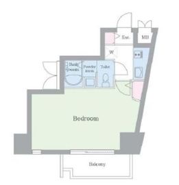 グランツオーベル中野 202 間取り図