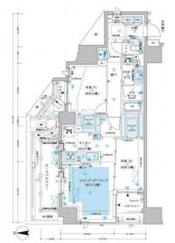 ディームス方南町 1001 間取り図