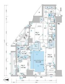 ディームス方南町 701 間取り図