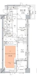 オーパスレジデンス目黒洗足 207 間取り図