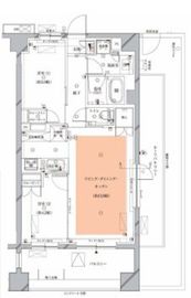 オーパスレジデンス目黒洗足 702 間取り図