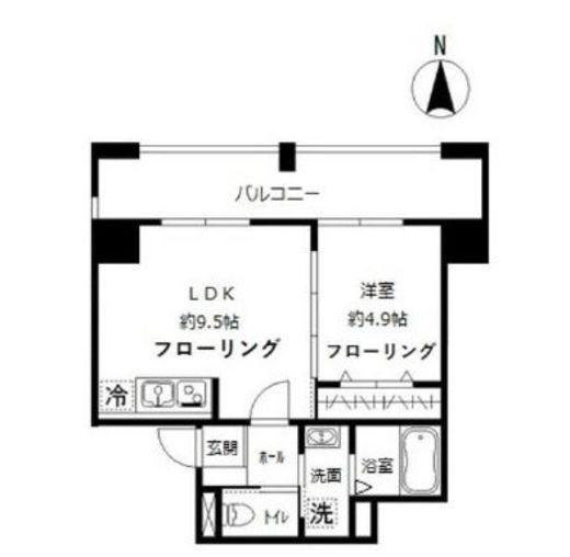 プランドール 401 間取り図