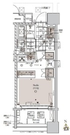 ネベル恵比寿 3階 間取り図