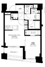 イニシアイオ高田馬場 3階 間取り図