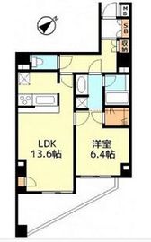 渋谷神山町レジデンス 12階 間取り図