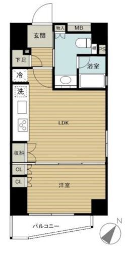 グランスイート神宮前 9階 間取り図
