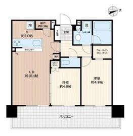 シティタワーズ東京ベイ 7階 間取り図