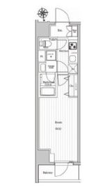 プレミアムキューブジー東新宿 5階 間取り図