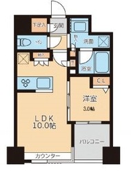 グランカーサ文京千石 203 間取り図