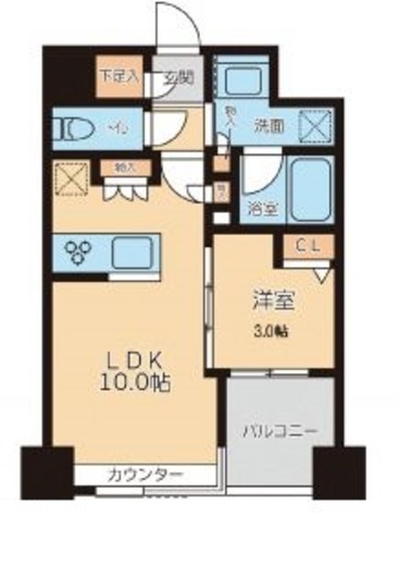 グランカーサ文京千石 303 間取り図